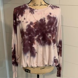 Young Fabulous & Broke Juliet Tie Dye Sweater Sweatshirt